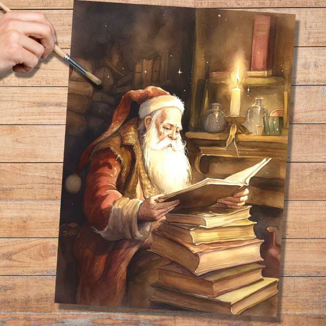 Seda Papel de descodificación Nostálgico Santa 5 (Subido por el creador)