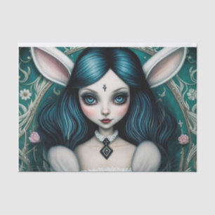 Seda Papel de descomposición de Alice, Chica de Conejo 