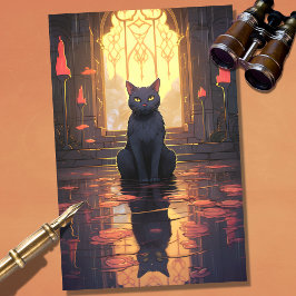 Seda Papel de descomposición de Art Nouveau Cat 1