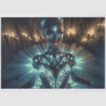 Papel de descomposición de Ballerina brillante sur