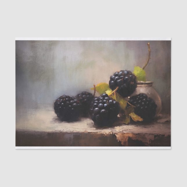 Seda Papel de descomposición de Blackberries 3 (Anverso)