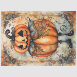 Seda Papel de descomposición de calabaza de calabaza de