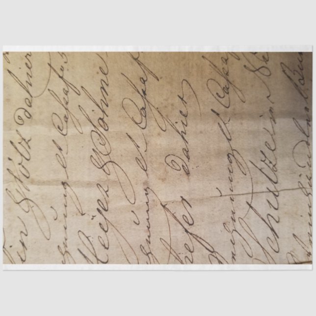 Seda Papel de descomposición de fragmentos de columna (Anverso)