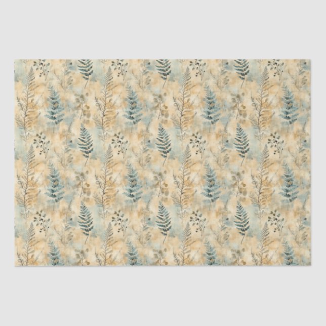 Seda Papel de descomposición de la hoja de esqueleto de (Anverso)