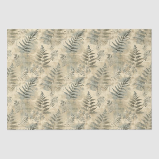 Seda Papel de descomposición de la hoja de esqueleto de (Anverso)