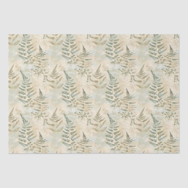 Seda Papel de descomposición de la hoja de esqueleto de (Anverso)