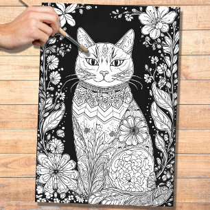 Seda Papel de descomposición de lápiz Art Cat 1