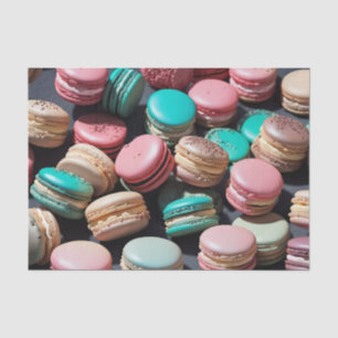 Seda Papel de descomposición de los macarons rococo fra