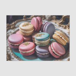 Seda Papel de descomposición de los macarons rococo fra