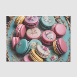 Seda Papel de descomposición de los macarons rococo fra