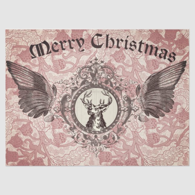 Seda Papel de descomposición de Navidades elk (Anverso)