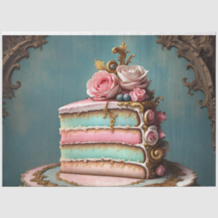 Seda Papel de descomposición de pasteles Pastel de Roco