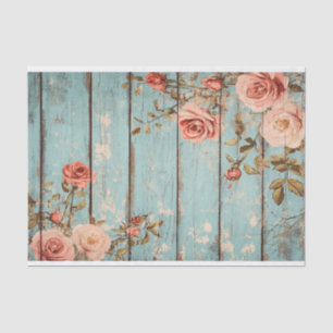 Seda Papel de descomposición de plancha de madera rosa 