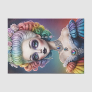 Seda Papel de descomposición de Rainbow Marie Antoinett