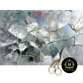 Seda Papel de descomposición de vidrio de escala de dra