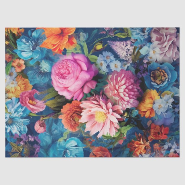 Seda Papel de descomposición - El lenguaje de las flore (Anverso)