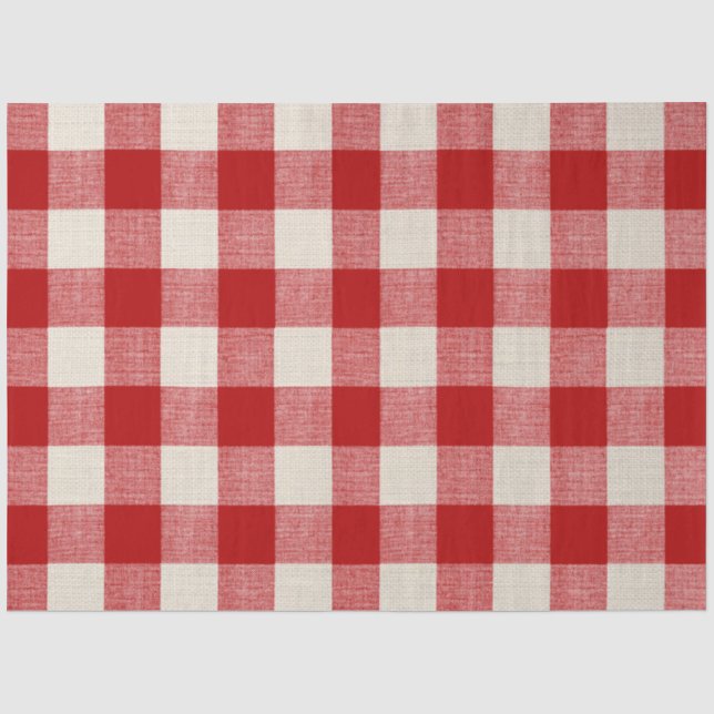 Seda Papel de descomposición rojo de comprobación de bú (Anverso)