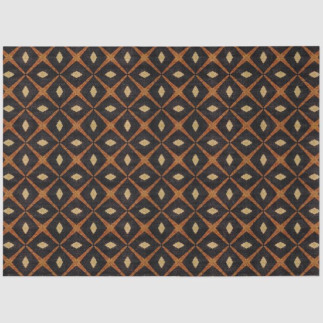 Seda Papel de descomposición textil africano (Anverso)