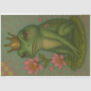 Seda Papel de desconchado de la princesa de rana - Crow