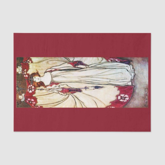 Seda Papel de desconexión 10"x15" - Arthur Rackham 10 (Anverso)