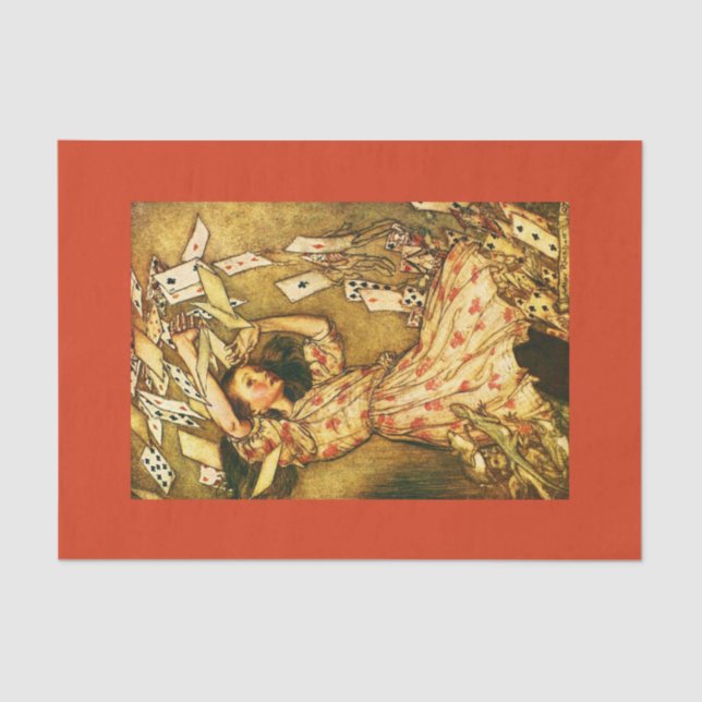 Seda Papel de desconexión 10"x15" - Arthur Rackham 9 (Anverso)