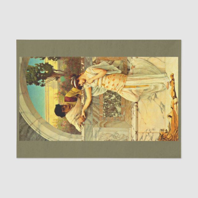 Seda Papel de desconexión 10"x15" - John William Godwar (Anverso)