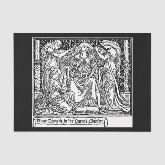 Seda Papel de desconexión 10"x15" - Walter Crane 24 (Anverso)