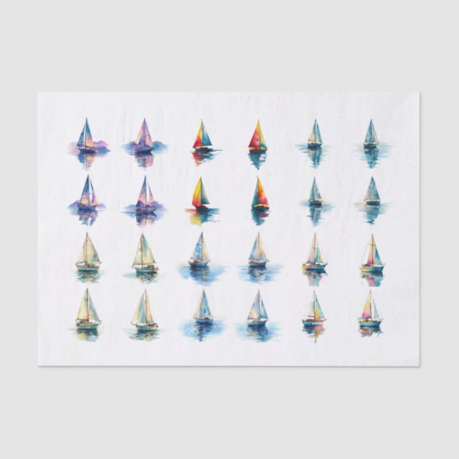 Seda Papel de desconexión de la selección de barcos de  (Anverso)