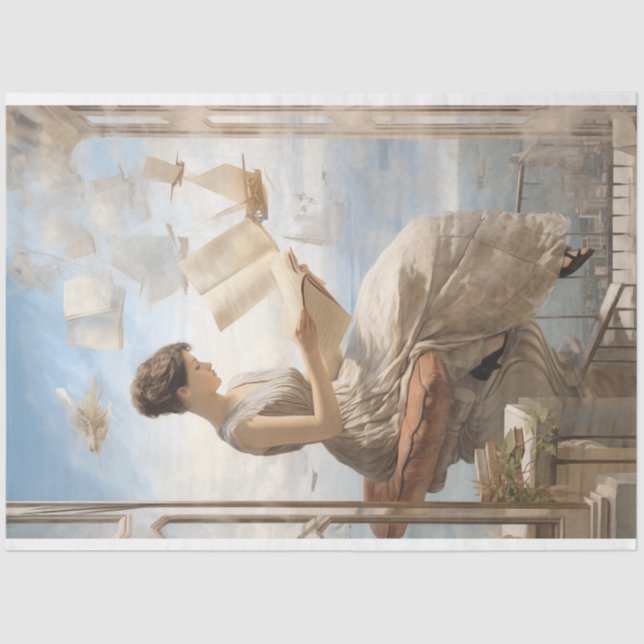 Seda Papel de desconexión, envolvimiento, - Reflexiones (Anverso)