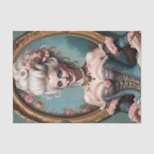 Seda Papel de desconexión Glam Marie Antoinette para el