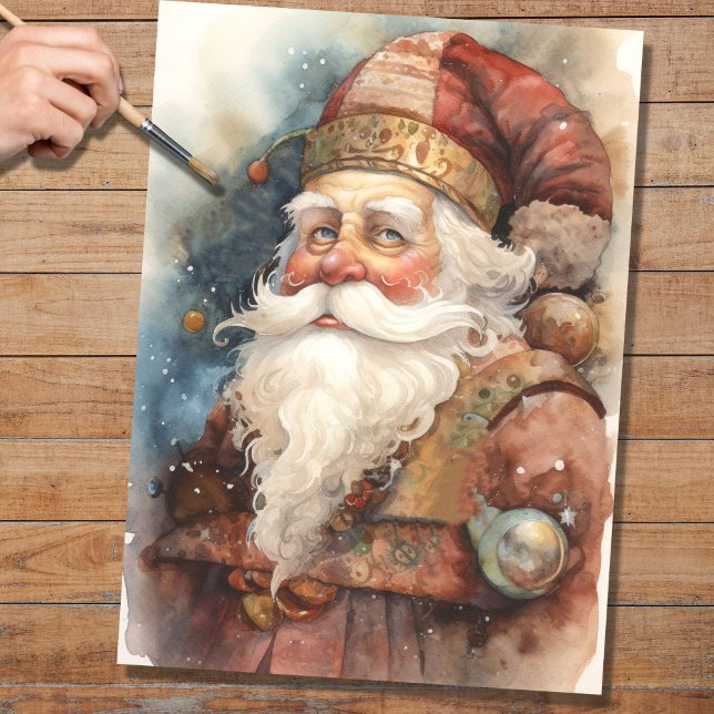 Seda Papel de desconexión Nostálgico Santa 2 (Subido por el creador)
