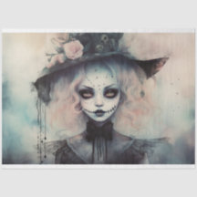 Papel de desconfianza 5 Chica fantasmal