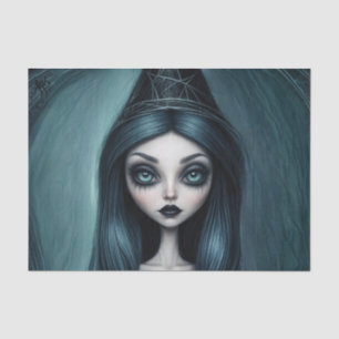 Seda Papel de desconfianza de bruja de la diosa oscura