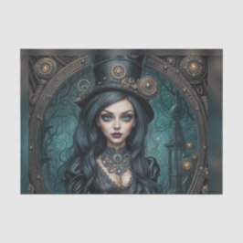 Seda Papel de desconfianza de la diosa del Gótico Steam