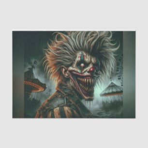 Seda Papel de desconfianza de payaso loco miedo en Hall