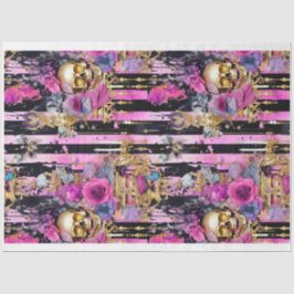 Seda Papel de desconfianza de Shabby Gótico Glam I