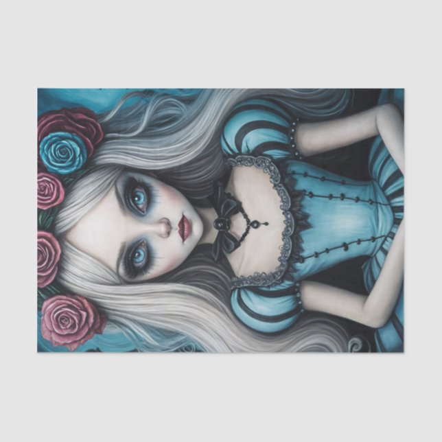 Seda Papel de desenlace de Alicia Oscura (Anverso)