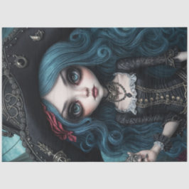 Seda Papel de desenlace de Chica pirata desbaratado en 