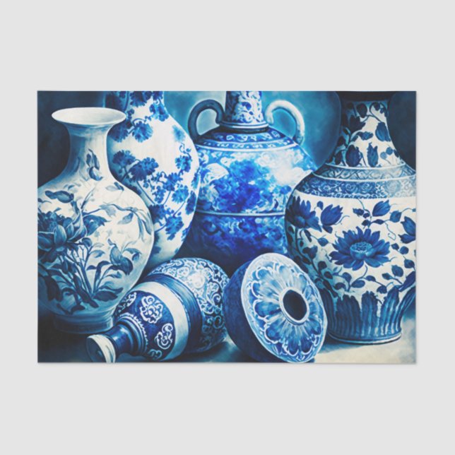 Seda Papel de desenlace de porcelana MING (Anverso)
