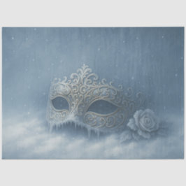 Seda Papel de desenlace gótico de invierno de masquerad