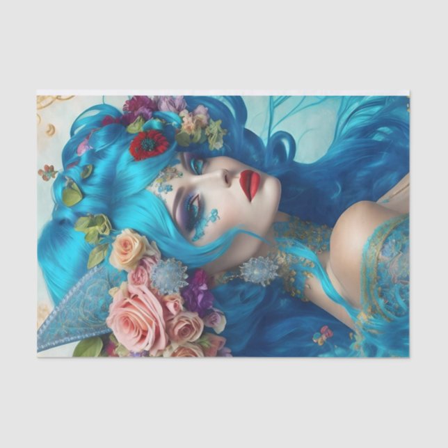 Seda Papel de desenlace victoriano audaz (Anverso)