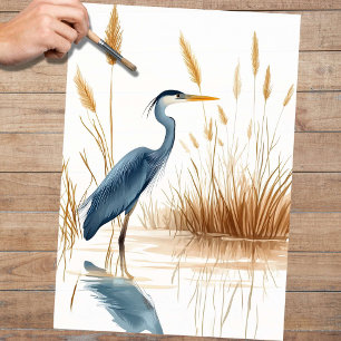 Seda Papel de deshielo de Blue Heron 3