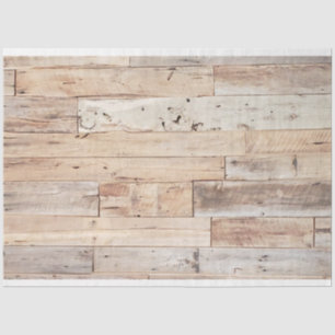 Seda Papel de deshielo de madera rústica