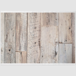 Seda Papel de deshielo de madera rústica