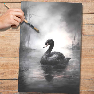 Seda Papel de deshielo del cisne negro 2