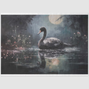Seda Papel de deshielo del cisne negro 4