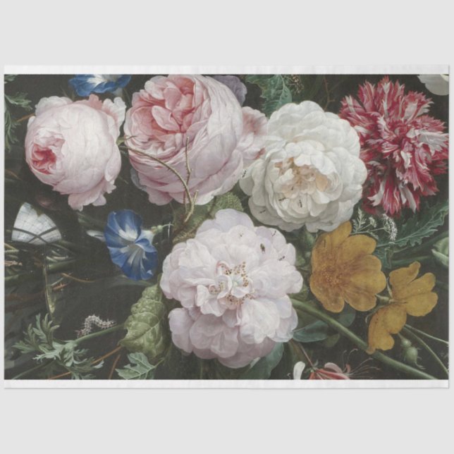 Seda Papel de deshielo floral Bella Artes (Anverso)