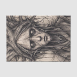 Seda Papel de deshielo forestal del hombre de bosques