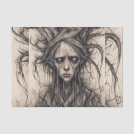 Seda Papel de deshielo forestal del hombre de bosques