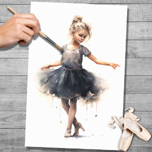 Seda Papel de deshielo para bailarina joven 1